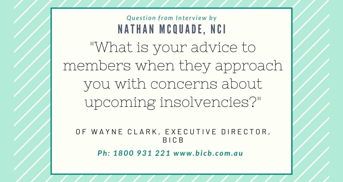 Upcoming Insolvencies - BICB